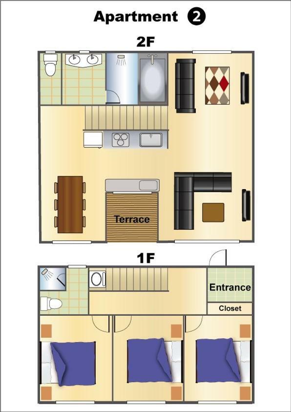 The Seasons Apartments Hakuba Bagian luar foto