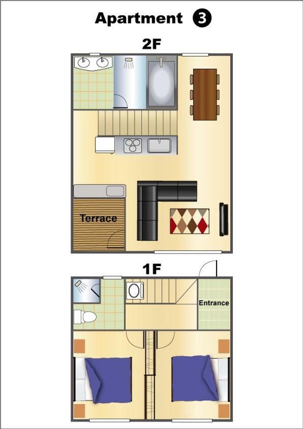 The Seasons Apartments Hakuba Bagian luar foto